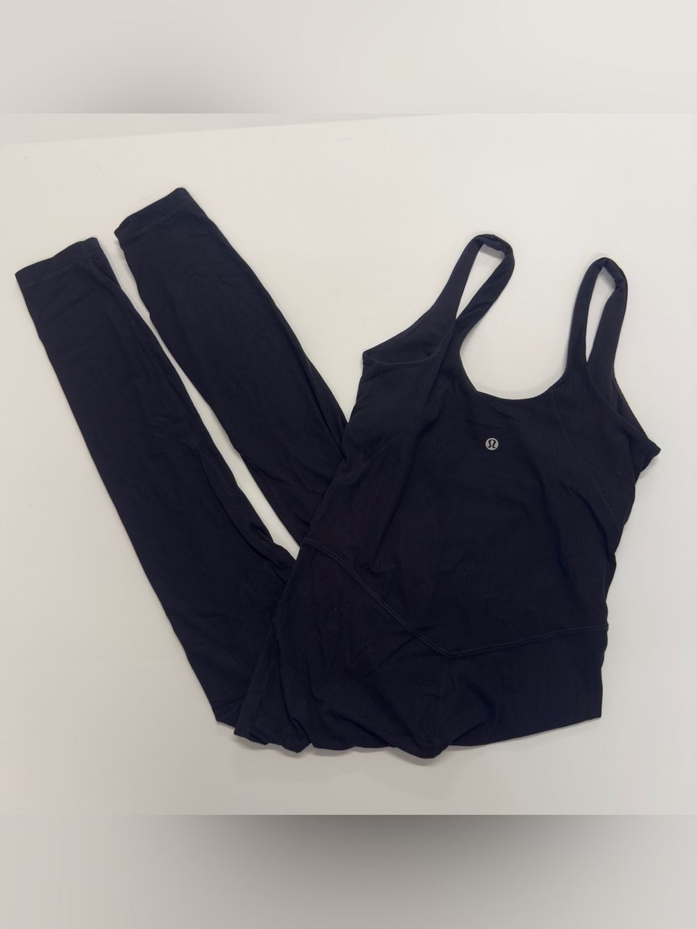 lululemon athletica Black V‑Neck Slim Jumpsuit - Picture 4 of 10